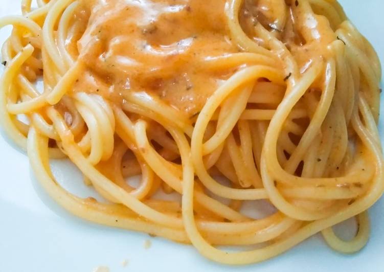 Spaghetti carbonara ala anak kos