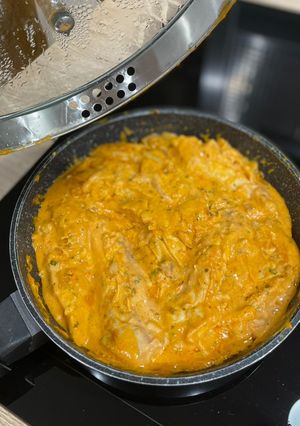 Une photo de Aiguillettes de poulet sauce Tomates à ma façon !