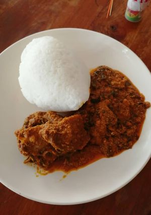 Tuwon shinkafa miyar ogusi ainihin hoton girkin