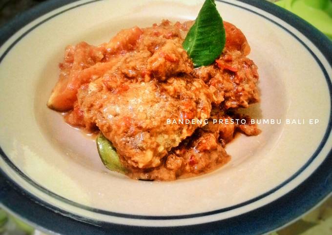 Anti Ribet, Memasak 54. Bandeng Presto Bumbu Bali Bahan Sederhana
