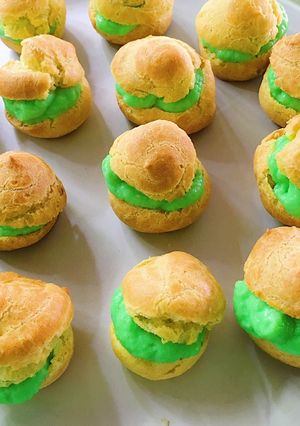 Foto resep Sus Mini dgn Fla Pandan