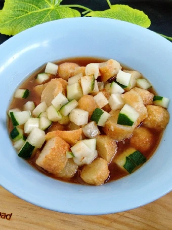 Langkah Gampang Membuat Resep  Pempek Dos Mini Takaran Sendok yang Sempurna, Enak