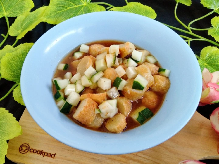 Langkah Gampang Membuat Resep  Pempek Dos Mini Takaran Sendok yang Sempurna, Enak