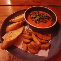 A picture of Paav Bhaji Fondue.
