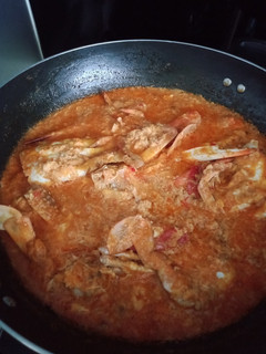 Foto resep Chilli crab (kepiting saus Padang)