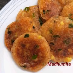 A picture of Sabudana Tikki.