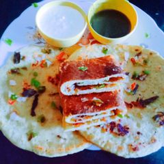 Healthy nutritious tasty moong dal Chilla for kids A picture of Healthy nutritious tasty moong dal Chilla for kids.