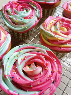 Foto resep Cupcake Ombre