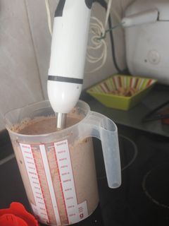 Una foto de Crema de bellotas