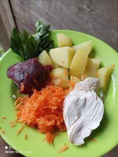 Foto resep MPASI bubur kentang sapi