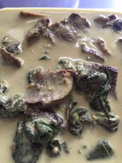 Gambar Daging salai n9 pucuk ubi simpul