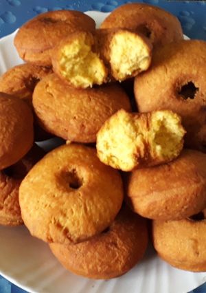 A picture of Doughnuts #4weekschallenge#wheatflourrecipe#authormarathon#.