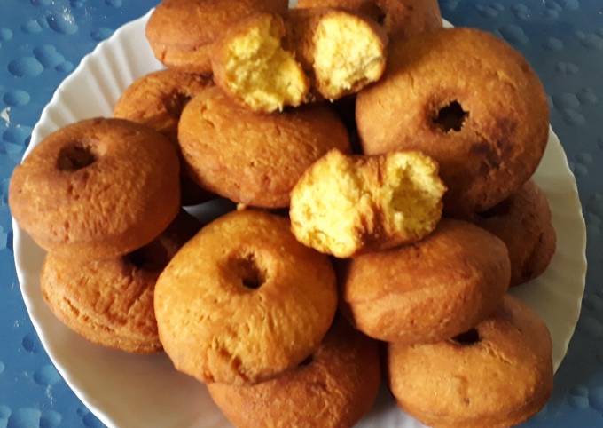 Cara Gampang Menyiapkan Doughnuts #4weekschallenge#wheatflourrecipe#authormarathon# yang Bikin Ngiler