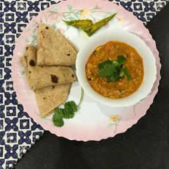 A picture of Vegetable curry sabji.