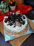 Cake Coklat Ultah Simple