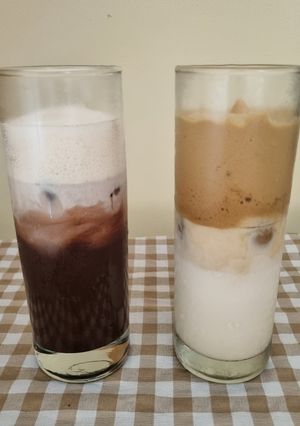 Foto resep Dalgona Coffee & Choco Foam Milk
