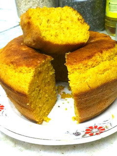 Una foto de Budín de calabaza vegano, veloz y gasolero