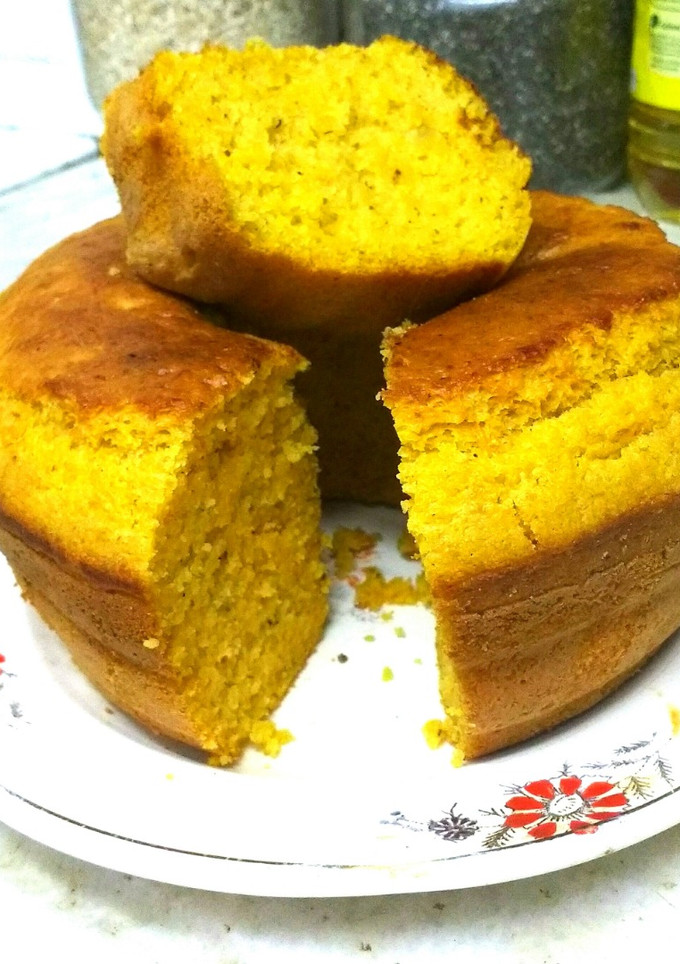 Una foto de Budín de calabaza vegano, veloz y gasolero