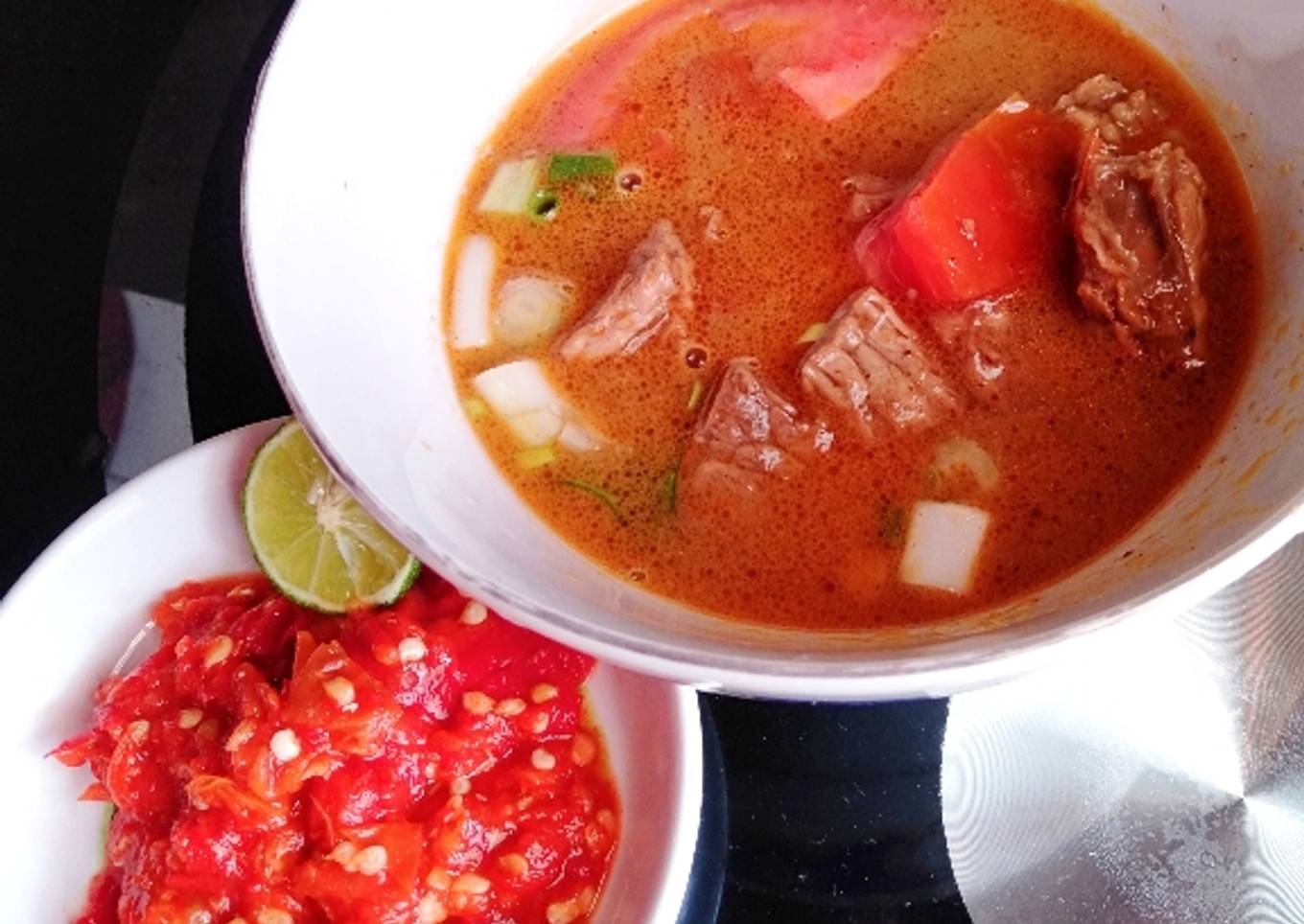 Soto betawi daging sapi