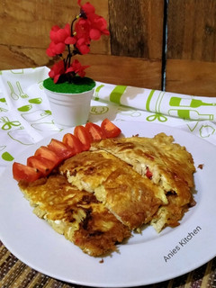 Foto resep Omelette Jamur Tiram