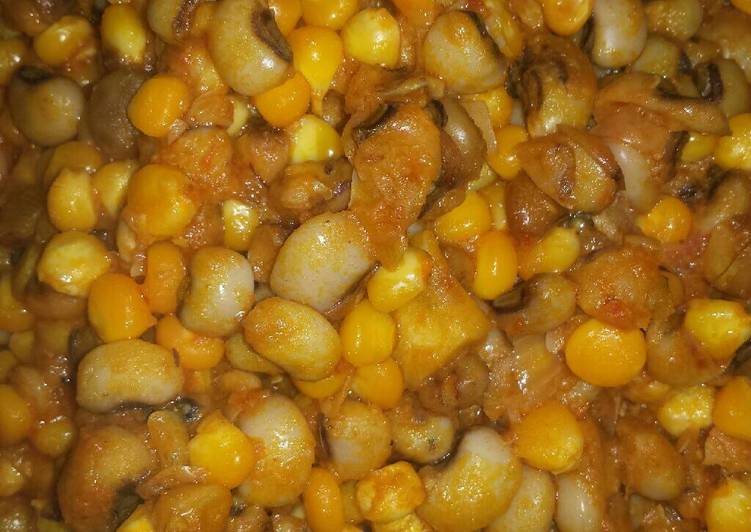 Porridge beans and maize