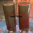 Chocolate banana smoothie