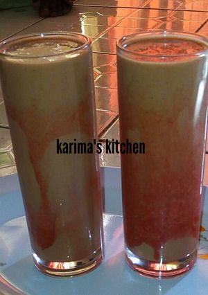 A picture of Chocolate banana smoothie.