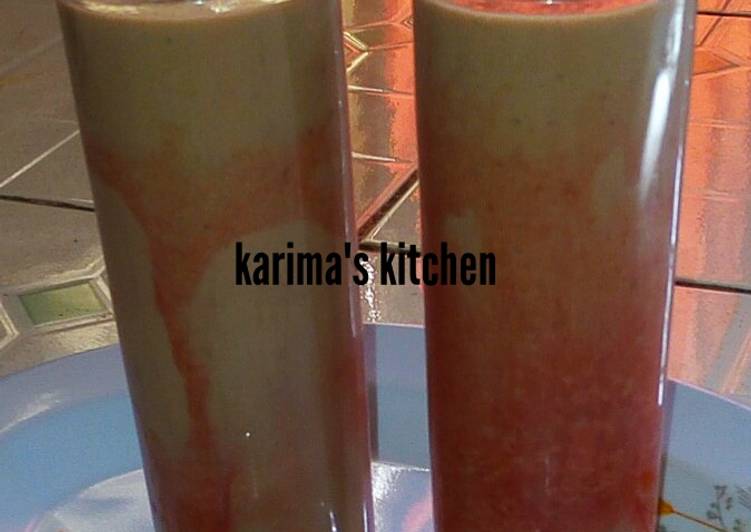 Recipe of Homemade Chocolate banana smoothie