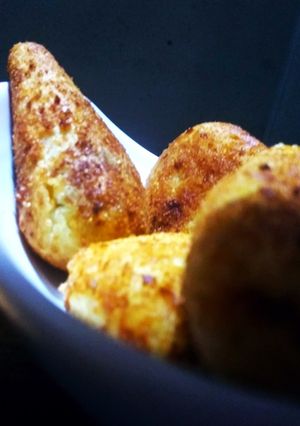 صورة لوصفة الكوشينيــا #Coxinha 💙