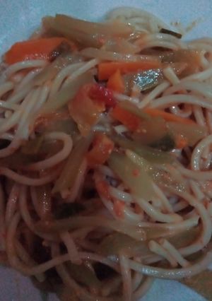 Foto resep (24) Mie Batak (Mie Gomak) 😍