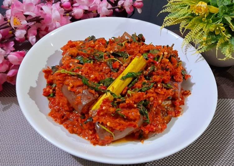 Anti Ribet, Memasak Balado terong kemangi Irit Untuk Jualan