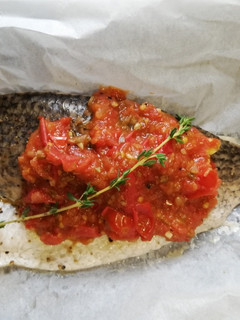 低醣料理 <海鮮> 地中海紙包魚 的食譜成品照片
