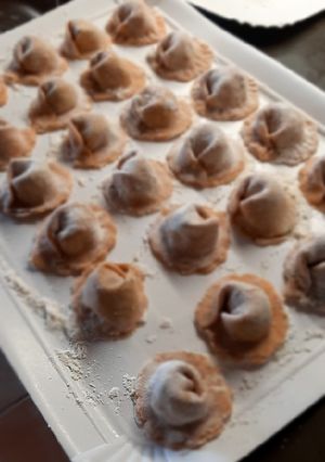 Foto di Cappellacci integrali al farro ricotta e spinaci