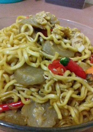 Foto resep Oseng mie telur