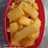 Rectángulos de polenta frita