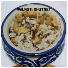 A picture of Walnut chutney.