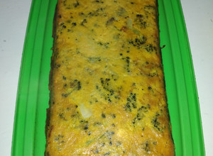 Una foto de Soufflé de calabaza, brócoli y zanahoria