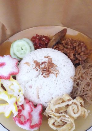Foto resep Nasi uduk rice cooker