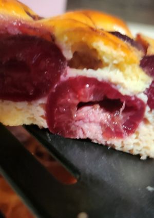 Alakbarát cseresznyés pite - CH csökkentett, cukormentes recept fotója