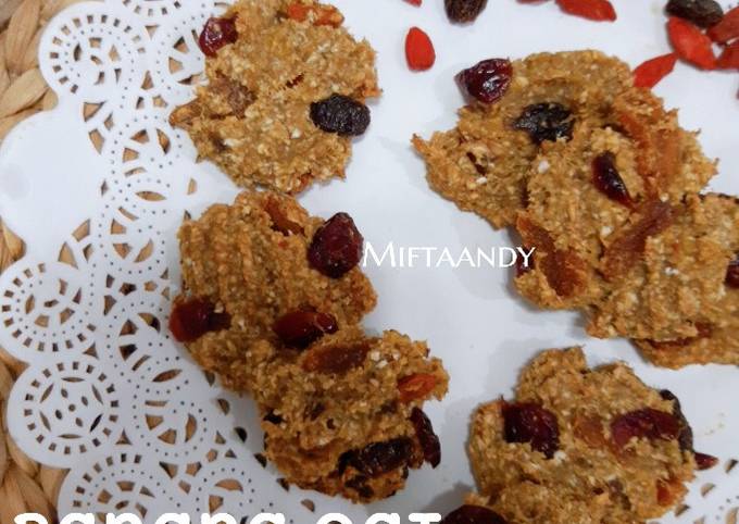 Banana Oat Cookies