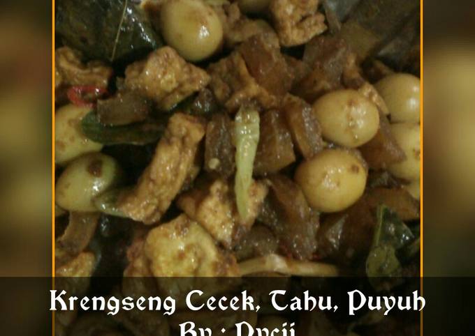 Cara Gampang Membuat Krengsengan Cecek, Tahu, Telur Puyuh yang Bisa Manjain Lidah