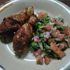 A picture of Crumb Coated Chicken.