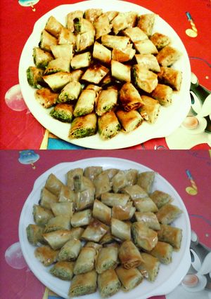 صورة لوصفة جلاش بالمكسرات 😋