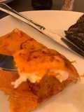 Crep de boniato relleno de jamón y queso