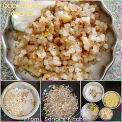 A picture of Sabudana khichdi.