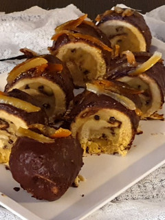 Foto di Rotolo di pandoro vegan