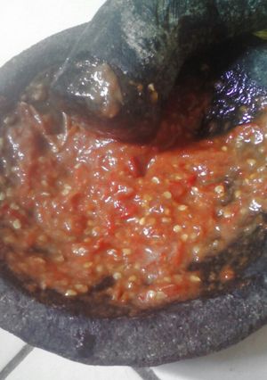 Foto resep Sambel trasi