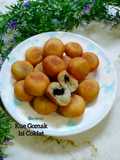 Kue Gomak /bola2 singkong (isi coklat)