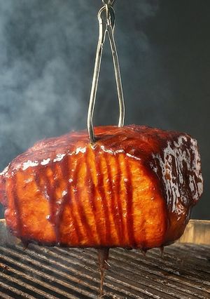 Una foto de Receta de bondiola dulce al barril