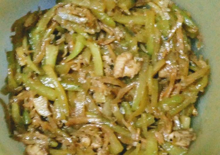 Resep Oseng teri labu siam, Lezat Sekali